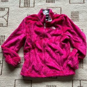Hot pink North Face Fleece